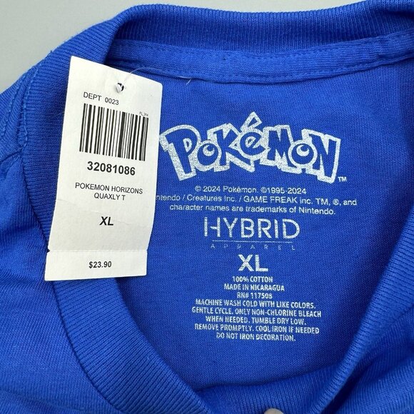Pokemon Horizons Quaxly T-Shirt X-LARGE New - Picture 4 of 4